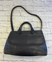 Load image into Gallery viewer, Chanel Navy Executive Tote with Shoulder Strap
