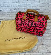 Load image into Gallery viewer, Louis Vuitton Speedy 30 Graffiti Handbag
