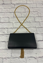 Load image into Gallery viewer, Saint Laurent Black Kate Tassel Bag W/Gold Hardware
