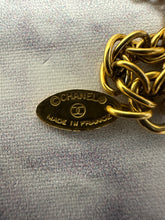 Load image into Gallery viewer, Chanel Long Gold Magnifying Glass Medallion Necklace
