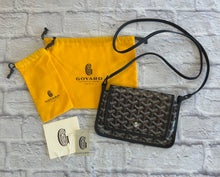 Load image into Gallery viewer, Goyard Goyardine Plumet Wallet Clutch Black
