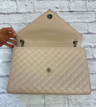 Load image into Gallery viewer, Saint Laurent Dark Beige Large Envelope Bag
