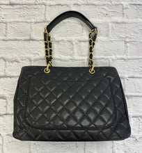Load image into Gallery viewer, Chanel Black Caviar GST With Gold Hardware
