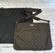 Load image into Gallery viewer, Gucci GG Brown Jumbo Messenger
