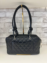 Load image into Gallery viewer, Chanel Black Cambon Shoulder Bag
