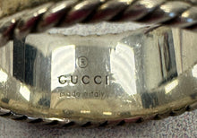 Load image into Gallery viewer, Gucci Sterling Silver Ring SZ 8
