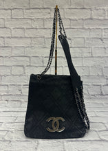 Load image into Gallery viewer, Chanel Black Quilted Chain Bag
