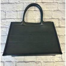 Load image into Gallery viewer, Dior Black Leather Medium Book Tote
