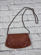 Load image into Gallery viewer, Chanel Coral Caviar Half Moon WOC
