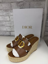 Load image into Gallery viewer, Dior Down Town Wedges (37.5/7.5)
