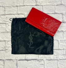 Load image into Gallery viewer, Saint Laurent Red Patent Clutch
