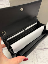 Load image into Gallery viewer, Alexander McQueen Royal Blue Skull Clutch/Wallet, NEW
