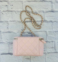 Load image into Gallery viewer, Chanel Light Pink Caviar Quilted Vanity Bag
