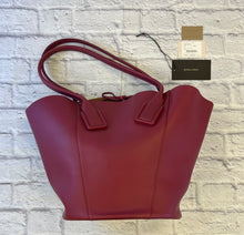 Load image into Gallery viewer, Bottega Veneta Calfskin Basket Tote in Amaranto
