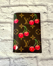 Load image into Gallery viewer, Louis Vuitton Murakami Cherries Passport Cover
