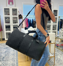 Load image into Gallery viewer, Louis Vuitton Black Empriente Bando Keepall 50
