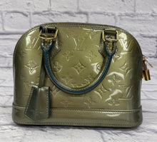 Load image into Gallery viewer, Louis Vuitton Green Vernis Alma BB
