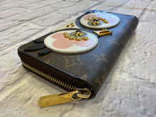 Load image into Gallery viewer, Louis Vuitton Special Edition Owl Monogram Full Zip Wallet
