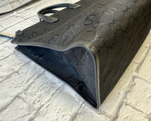 Load image into Gallery viewer, Gucci Off The Grid Monogram Black Nylon Tote
