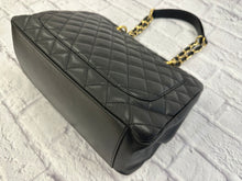 Load image into Gallery viewer, Chanel Black Caviar GST With Gold Hardware
