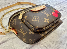 Load image into Gallery viewer, Louis Vuitton Murakami Cherries Mini Bumbag
