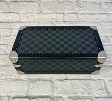 Load image into Gallery viewer, Louis Vuitton Custom Damier Graphite 8 Watch Trunk
