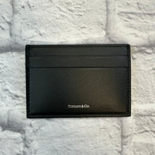 Load image into Gallery viewer, Tiffany and Co Black Card Holder
