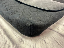 Load image into Gallery viewer, Gucci Black Monogram Canvas Signature Web Messenger
