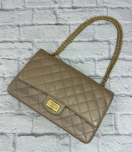 Load image into Gallery viewer, Chanel Metallic Quilted  Reissue Double Flap

