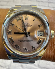 Load image into Gallery viewer, Rolex 31MM Datejust Rose Gold/Steel Watch
