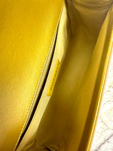Load image into Gallery viewer, Chanel Egyptian Gold Croc Embossed Leather Graffiti Medium Boy Flap Bag
