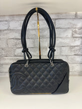 Load image into Gallery viewer, Chanel Black Cambon Shoulder Bag

