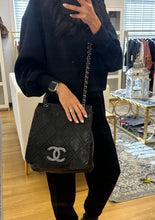 Load image into Gallery viewer, Chanel Black Quilted Chain Bag
