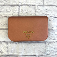 Load image into Gallery viewer, Prada Rose Gold Saffiano Leather Lux Chain Crossbody
