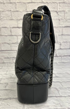 Load image into Gallery viewer, Chanel Aged Calfskin Quilted Maxi Gabrielle With Ruthenium/Gold Hardware
