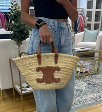 Load image into Gallery viewer, Celine Teen Palm Leaf Shoulder Bag

