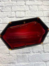Load image into Gallery viewer, Prada Black Leather Large Clutch
