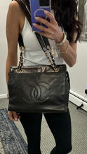 Load image into Gallery viewer, Chanel Black Vintage Timeless Tote

