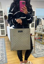 Load image into Gallery viewer, Gucci GG Supreme Top Handle Vertical Tote
