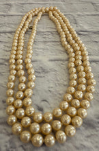 Load image into Gallery viewer, Chanel Vintage Faux Pearl Necklace
