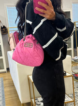 Load image into Gallery viewer, Balenciaga Pink Crush XS Quilted Shoulder Bag
