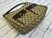 Load image into Gallery viewer, Gucci Patch Pocket Logo Hobo Bag
