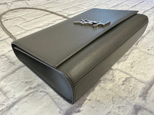 Load image into Gallery viewer, Saint Laurent Gray Grain De Poudre Large Kate
