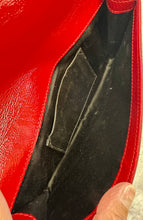 Load image into Gallery viewer, Saint Laurent Red Patent Clutch
