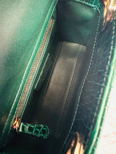 Load image into Gallery viewer, Christian Dior Vert Fonce Crocodile Mini Lady Dior
