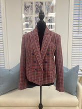 Load image into Gallery viewer, L’AGENCE Multicolor Tweed Blazer Sz 8
