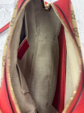 Load image into Gallery viewer, Gucci Red Leather Trim Camera Bag
