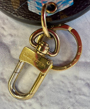 Load image into Gallery viewer, Louis Vuitton Monogram 2022 Christmas Animation Tokyo Bag Charm/Key Ring Blue

