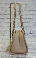 Load image into Gallery viewer, Chanel Beige Lambskin Zip Around Bowler Shoulder Bag
