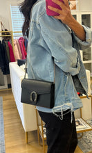 Load image into Gallery viewer, Gucci Black Mini Dionysus Flap Bag
